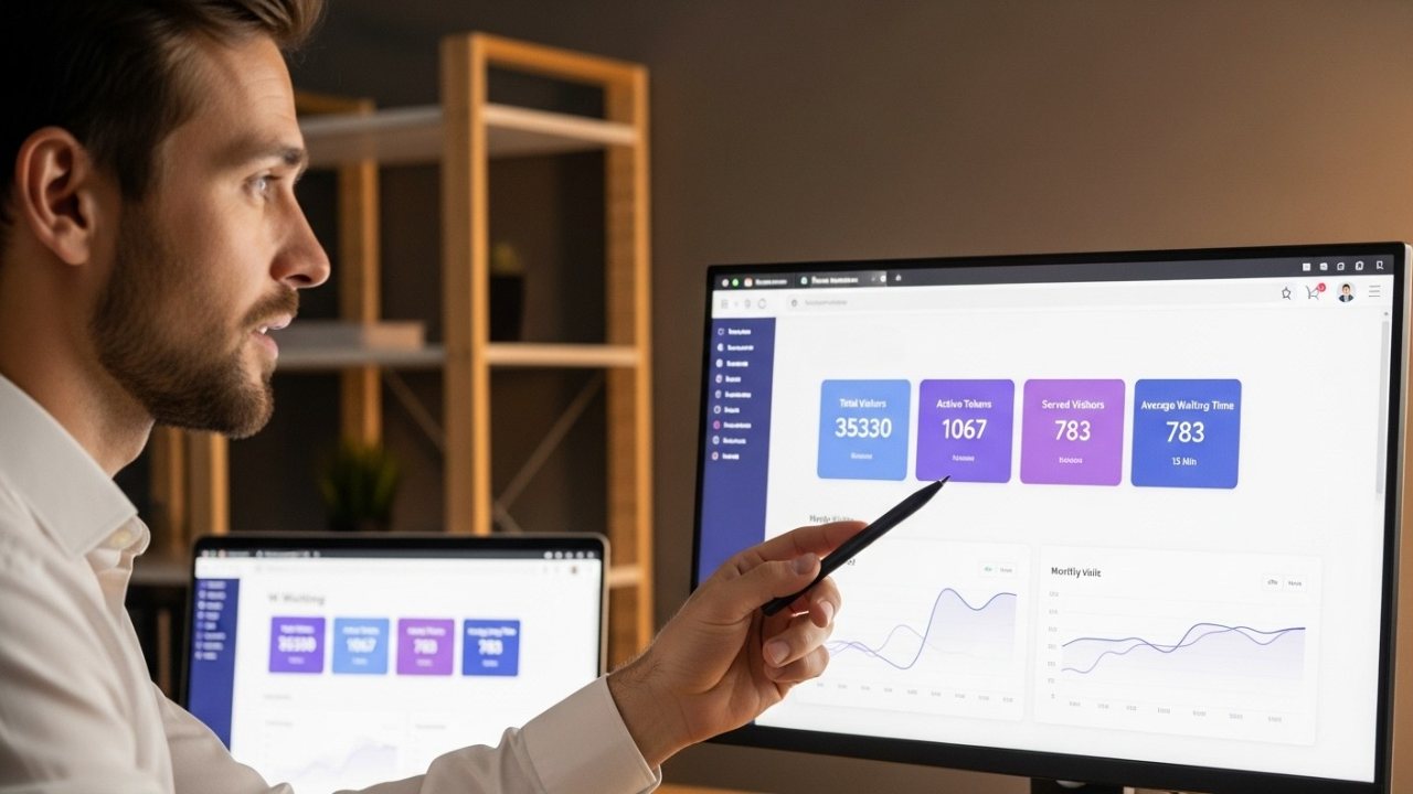real-time monitoring of queue insights