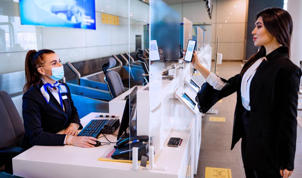 Contactless visitor management system
