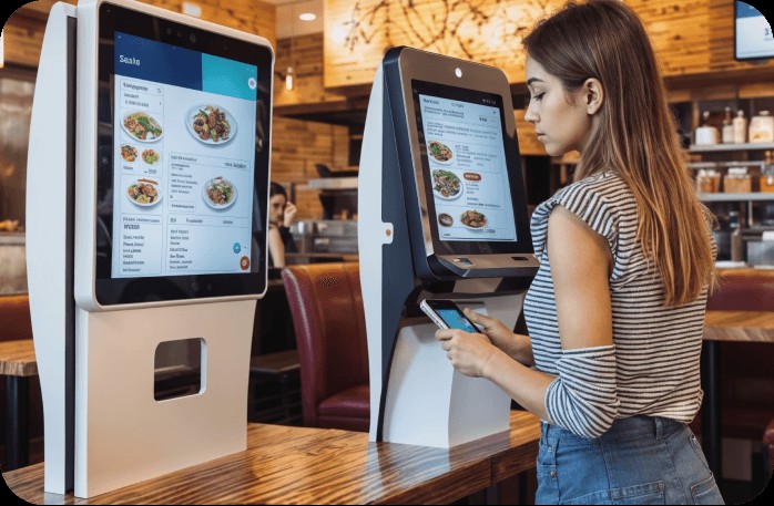 restaurant self-order kiosks