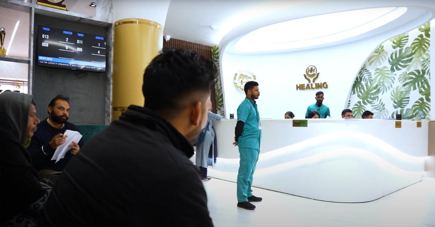 Signage Display at Healing Hospital, Chandigarh