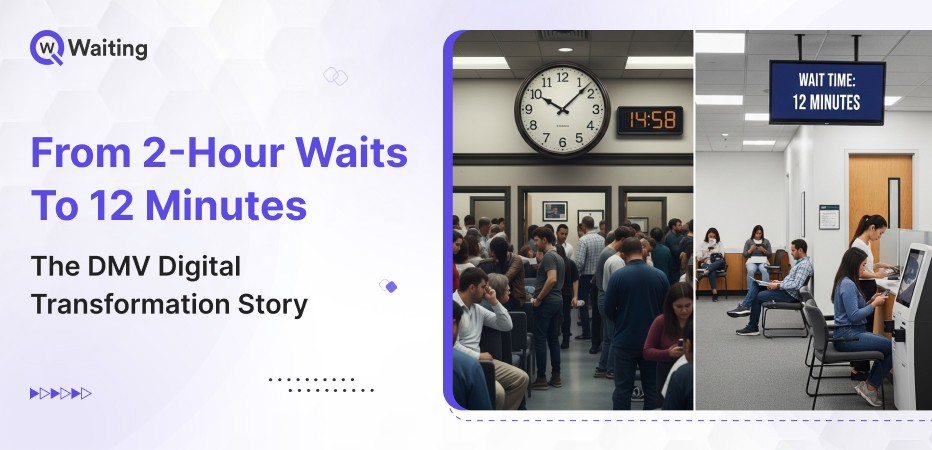From 2-Hour Waits to 12 Minutes The DMV Digital Transformation Story