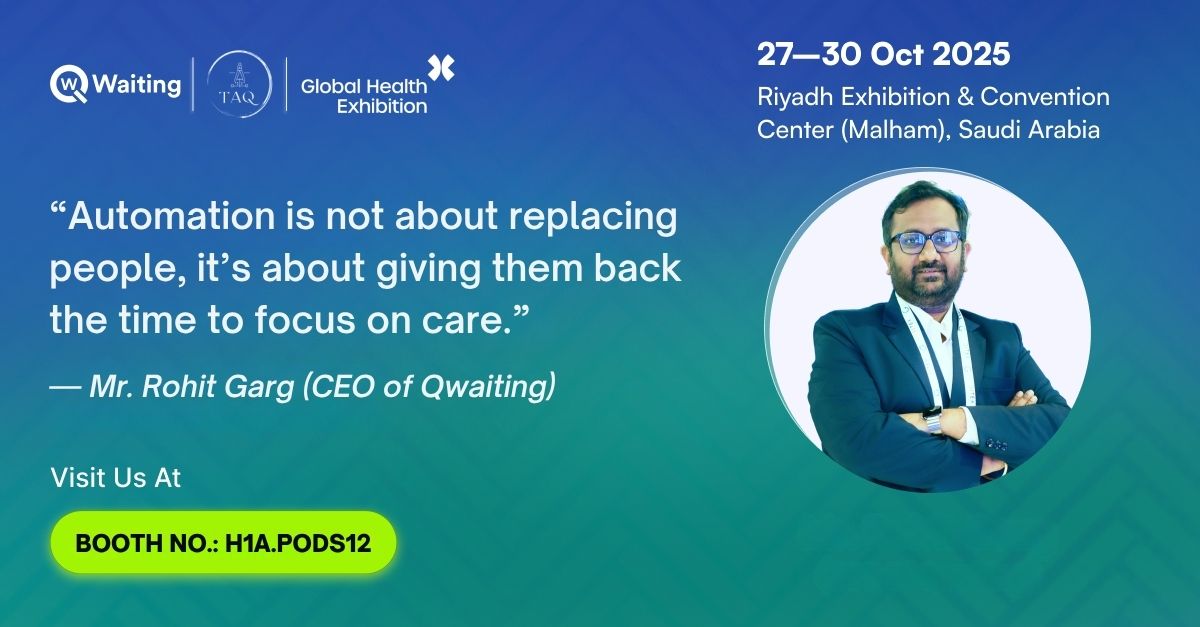 Quote from Mr. Rohit Garg, CEO of Qwaiting