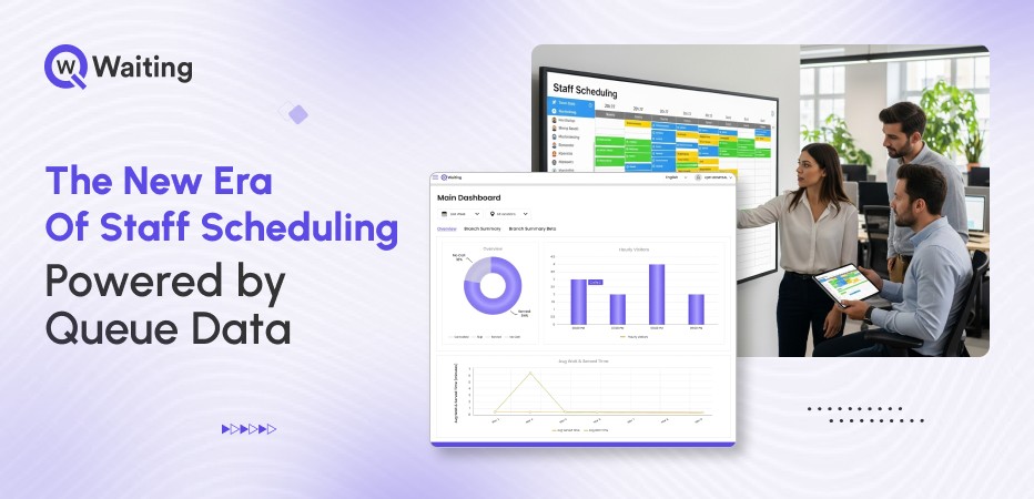 the new era of staff scheduling powered by queue data
