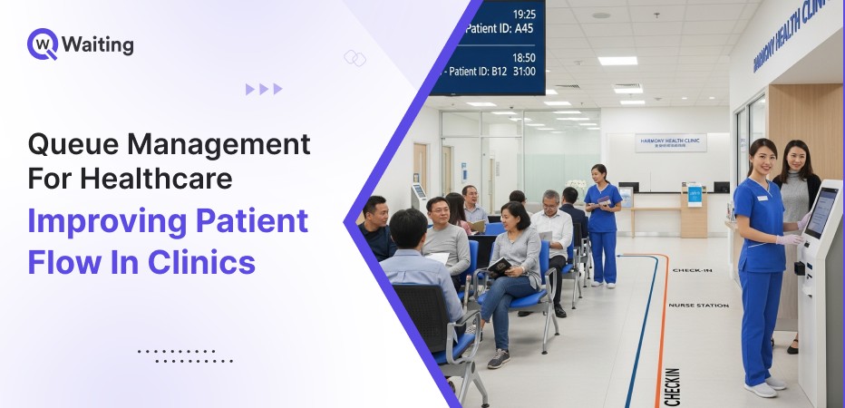 queue management for healthcare - improving patient flow in clinics