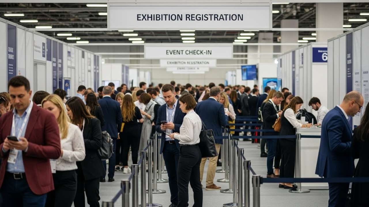 traditional event registration and check-ins