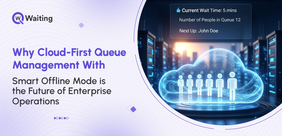 why cloud-first queue management with smart offline mode is the future of enterprise operations