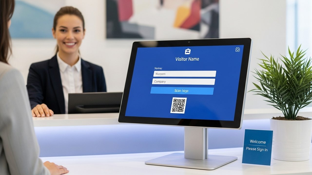 modern visitor registration system