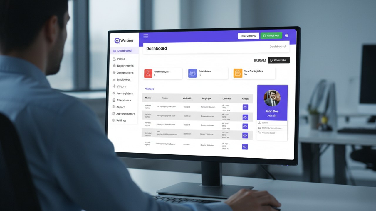 smart visitor tracking system