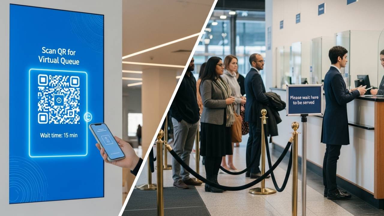 virtual queue vs physical queue